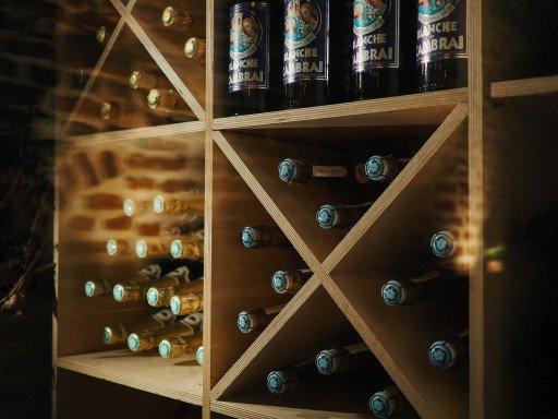 Innovative and Aesthetically Pleasing Wall Wine Storage Solutions